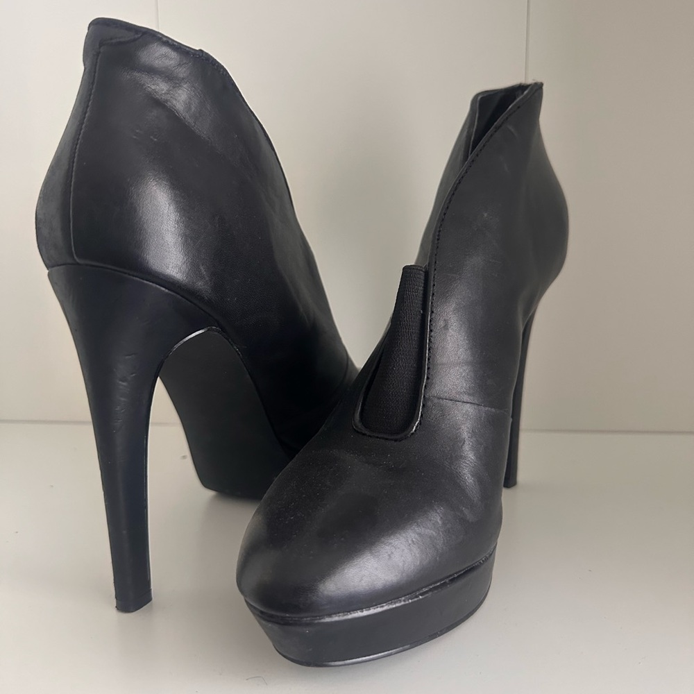 Black booties